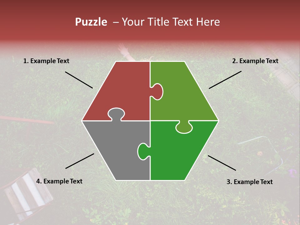 Happiness Background Blue PowerPoint Template