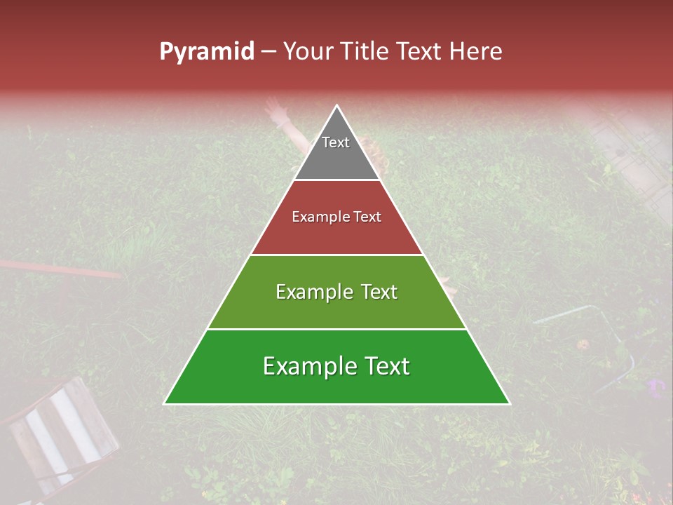 Happiness Background Blue PowerPoint Template