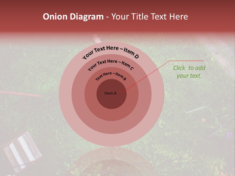 Happiness Background Blue PowerPoint Template