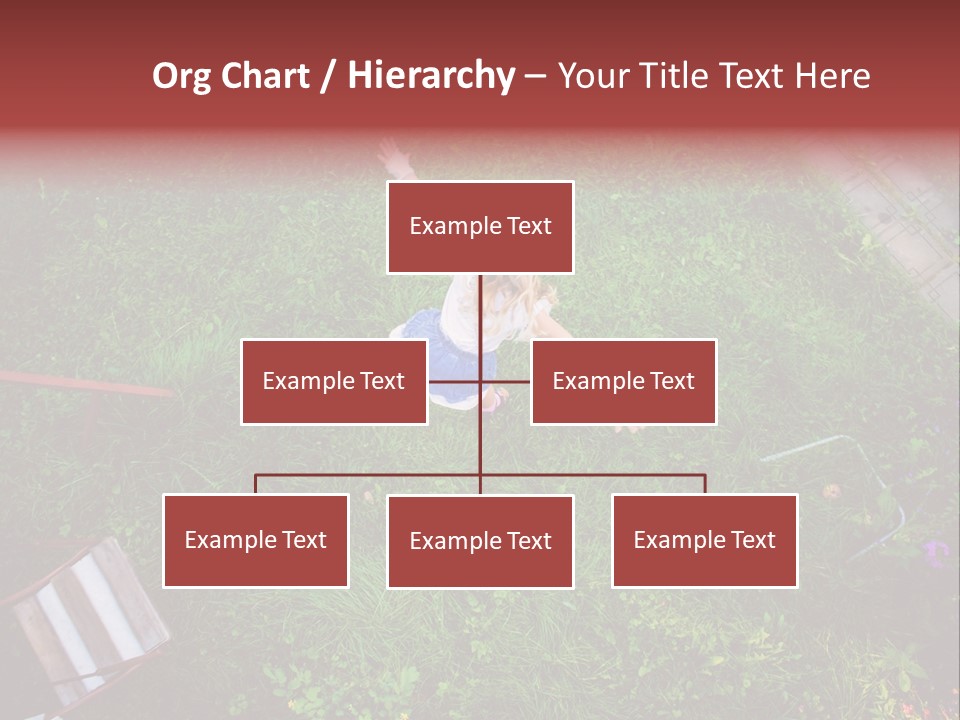 Happiness Background Blue PowerPoint Template