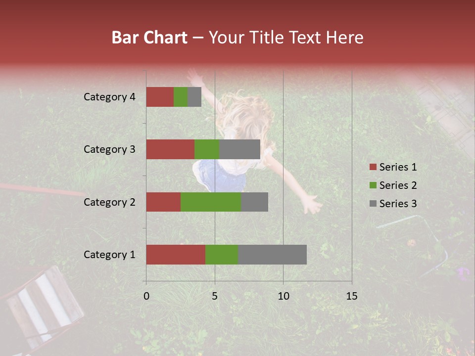 Happiness Background Blue PowerPoint Template