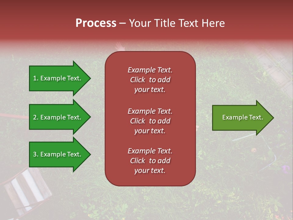 Happiness Background Blue PowerPoint Template