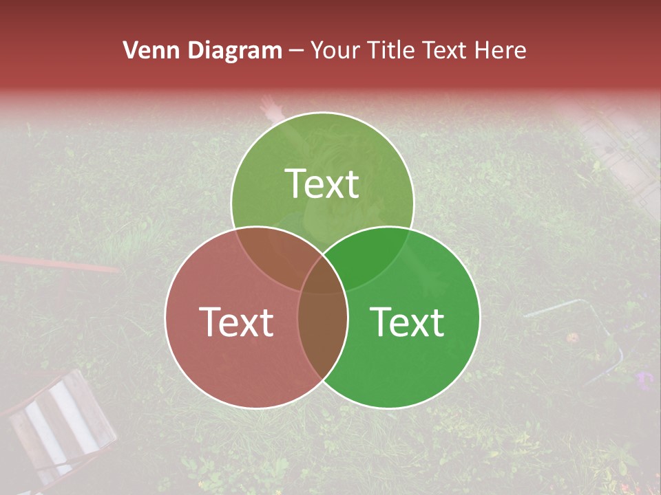 Happiness Background Blue PowerPoint Template