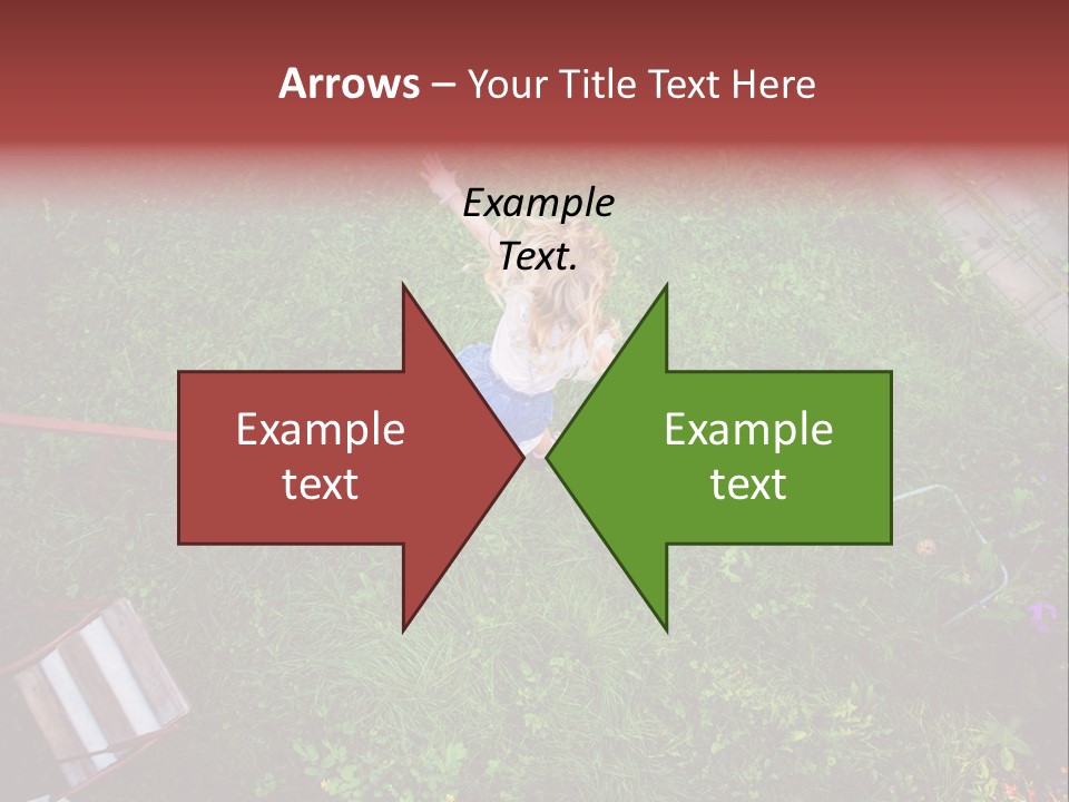 Happiness Background Blue PowerPoint Template