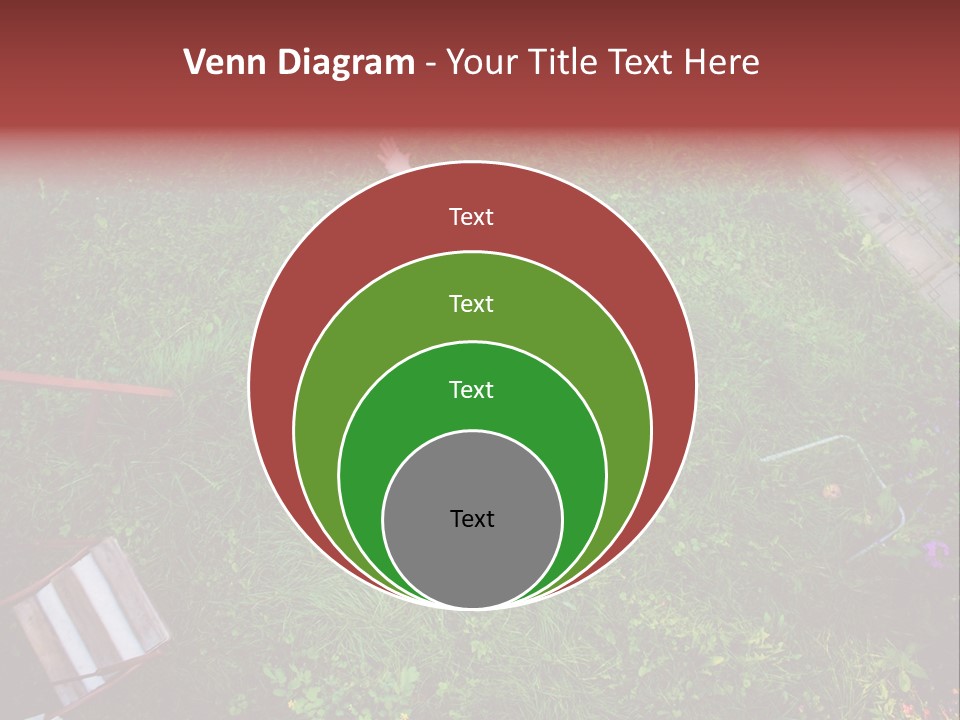 Happiness Background Blue PowerPoint Template