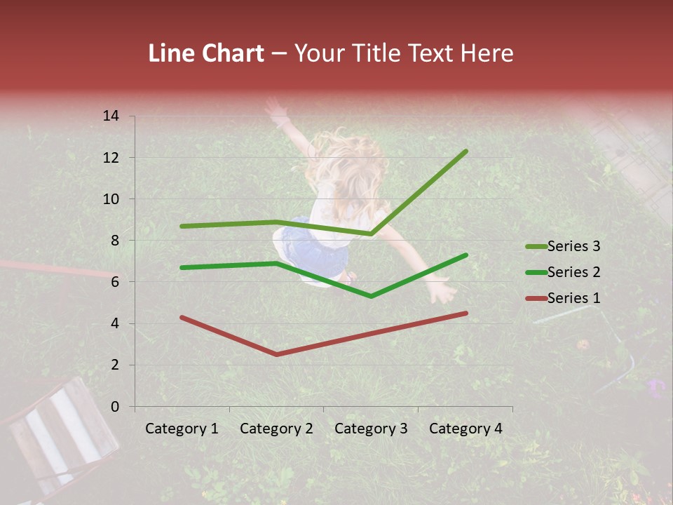 Happiness Background Blue PowerPoint Template