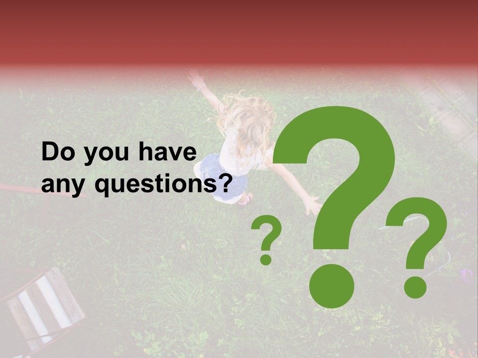 Happiness Background Blue PowerPoint Template