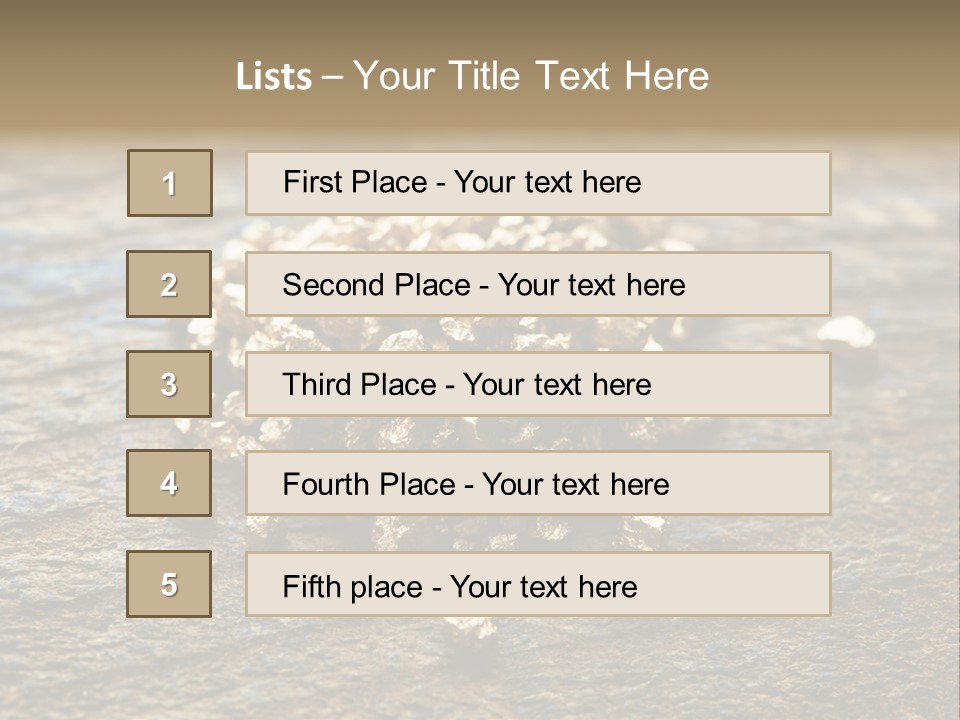 Area Treasure Discovery PowerPoint Template