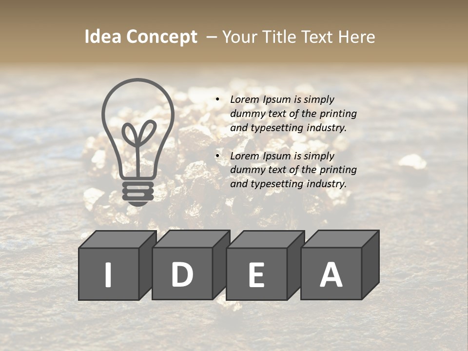 Area Treasure Discovery PowerPoint Template