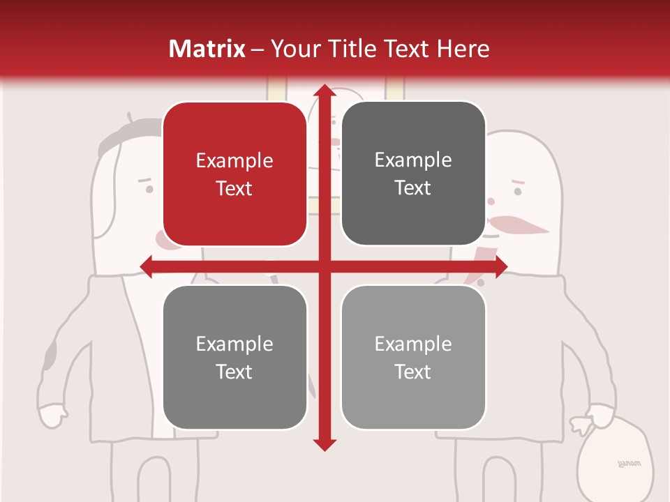 Cartoon Humor Character PowerPoint Template