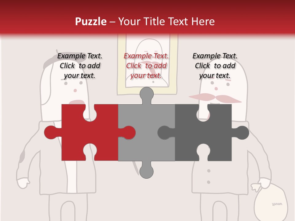 Cartoon Humor Character PowerPoint Template