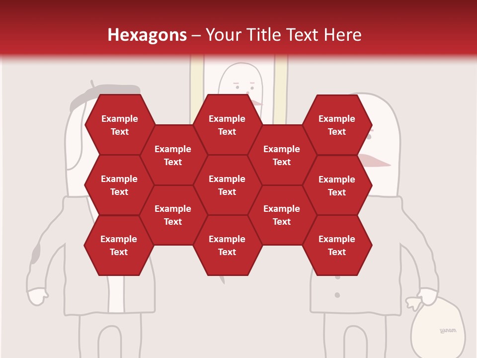 Cartoon Humor Character PowerPoint Template