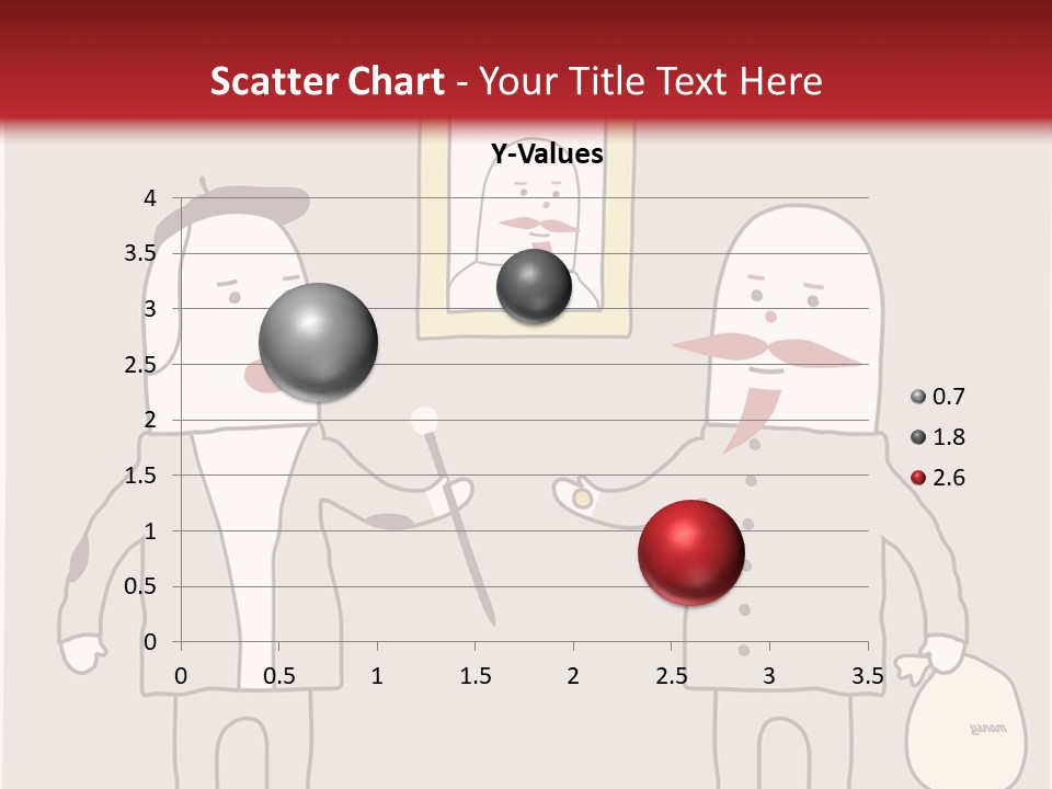 Cartoon Humor Character PowerPoint Template