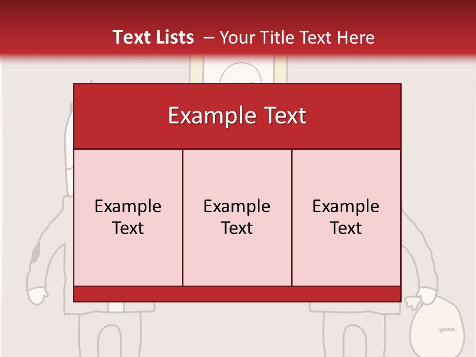 Cartoon Humor Character PowerPoint Template