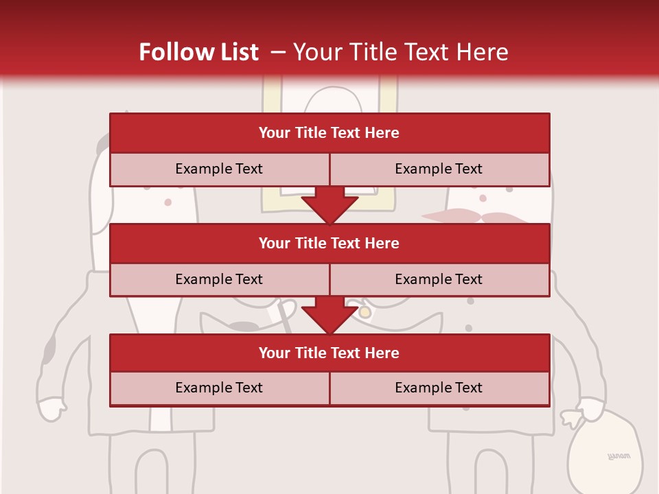 Cartoon Humor Character PowerPoint Template