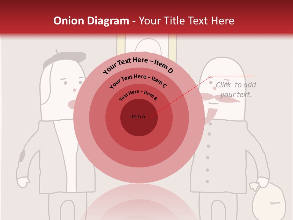 Cartoon Humor Character PowerPoint Template