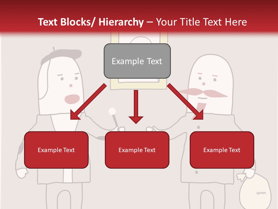 Cartoon Humor Character PowerPoint Template