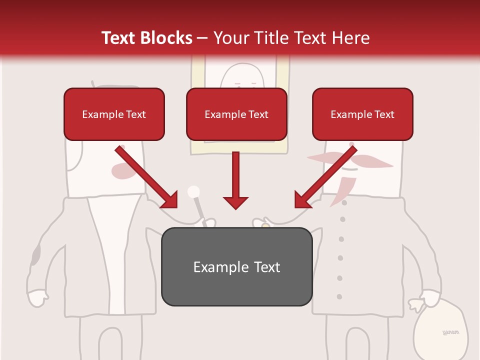Cartoon Humor Character PowerPoint Template