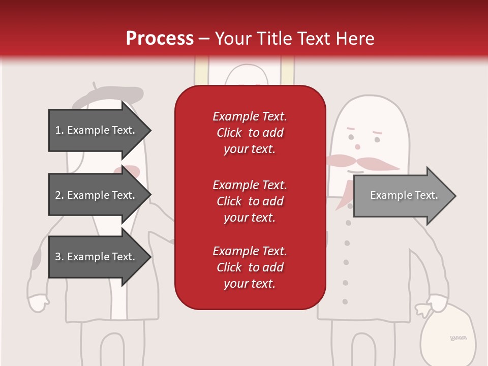 Cartoon Humor Character PowerPoint Template