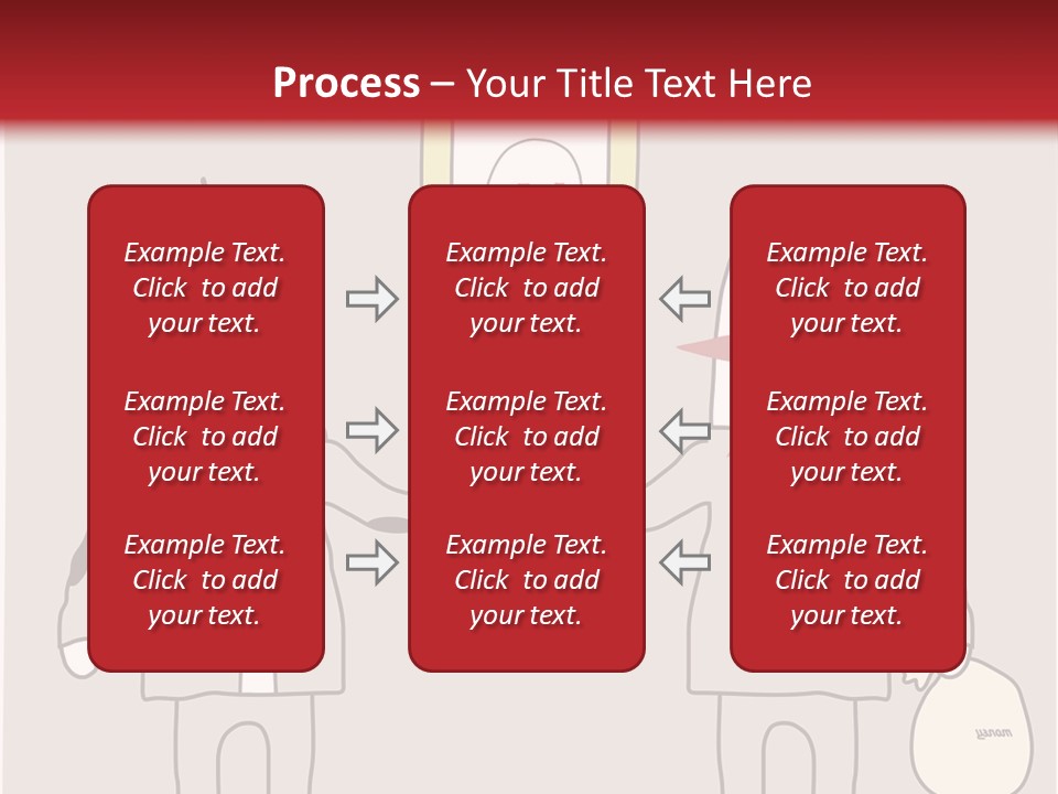 Cartoon Humor Character PowerPoint Template