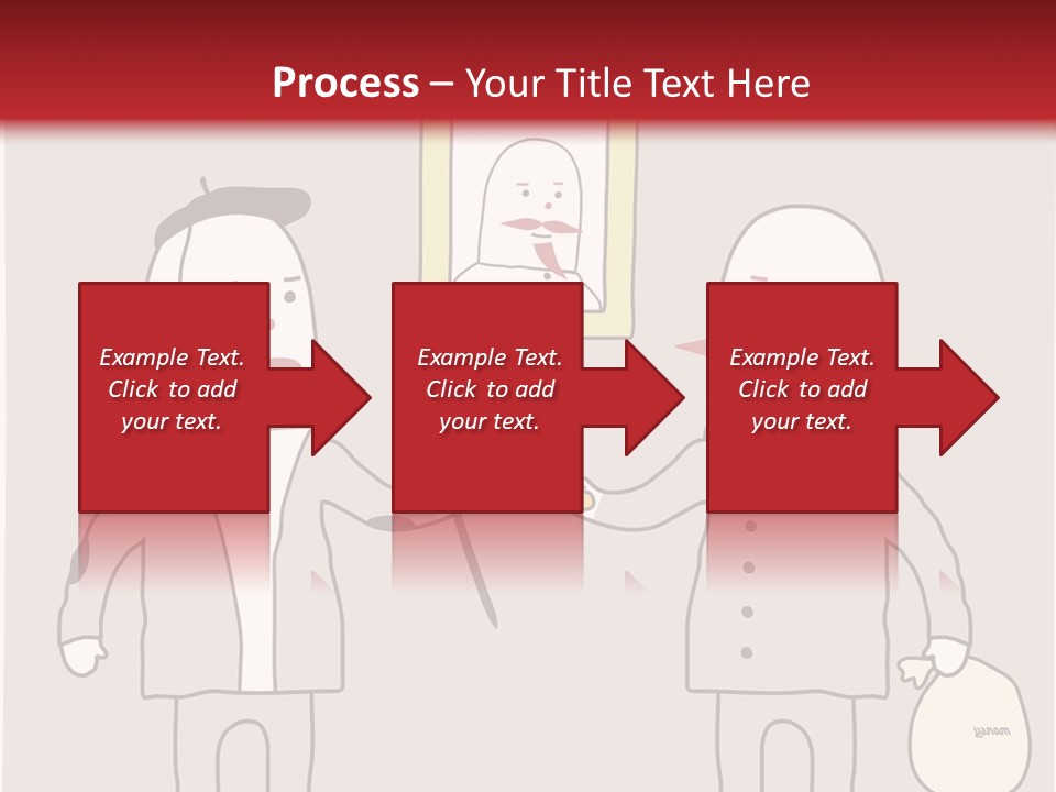 Cartoon Humor Character PowerPoint Template