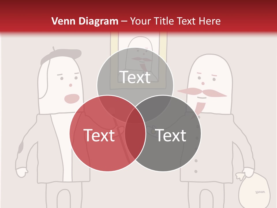 Cartoon Humor Character PowerPoint Template