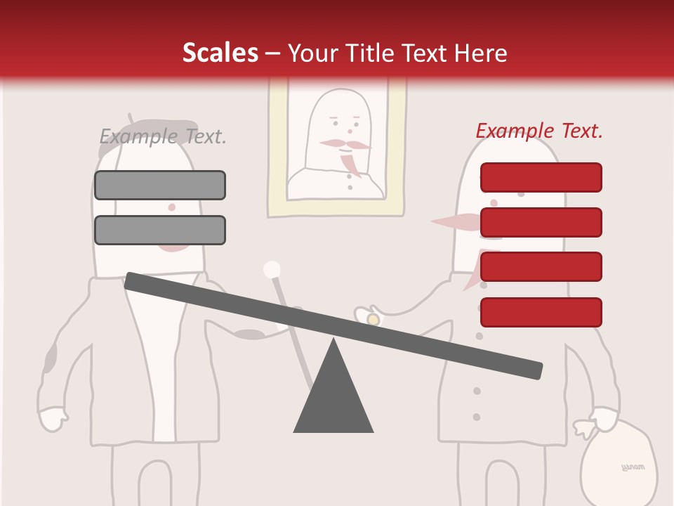 Cartoon Humor Character PowerPoint Template