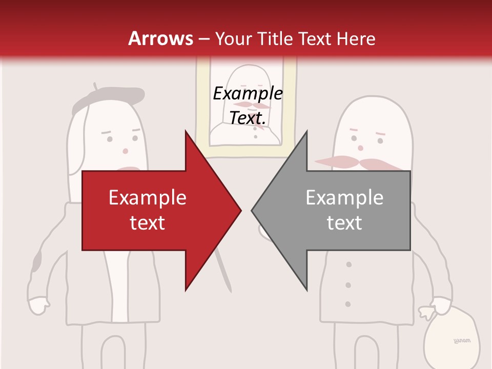 Cartoon Humor Character PowerPoint Template