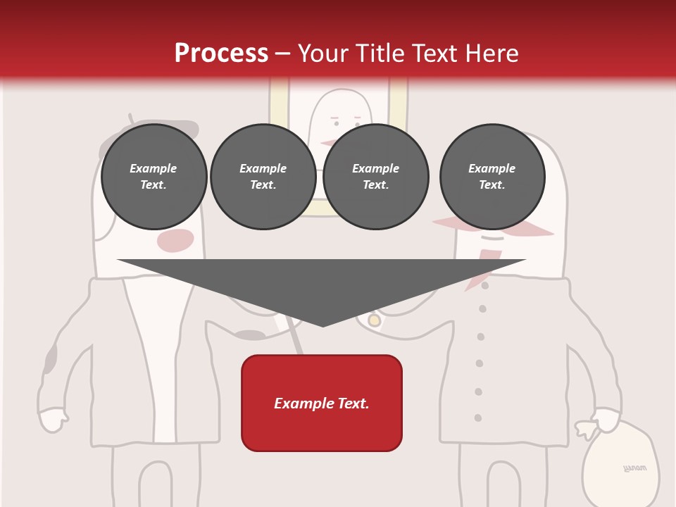 Cartoon Humor Character PowerPoint Template