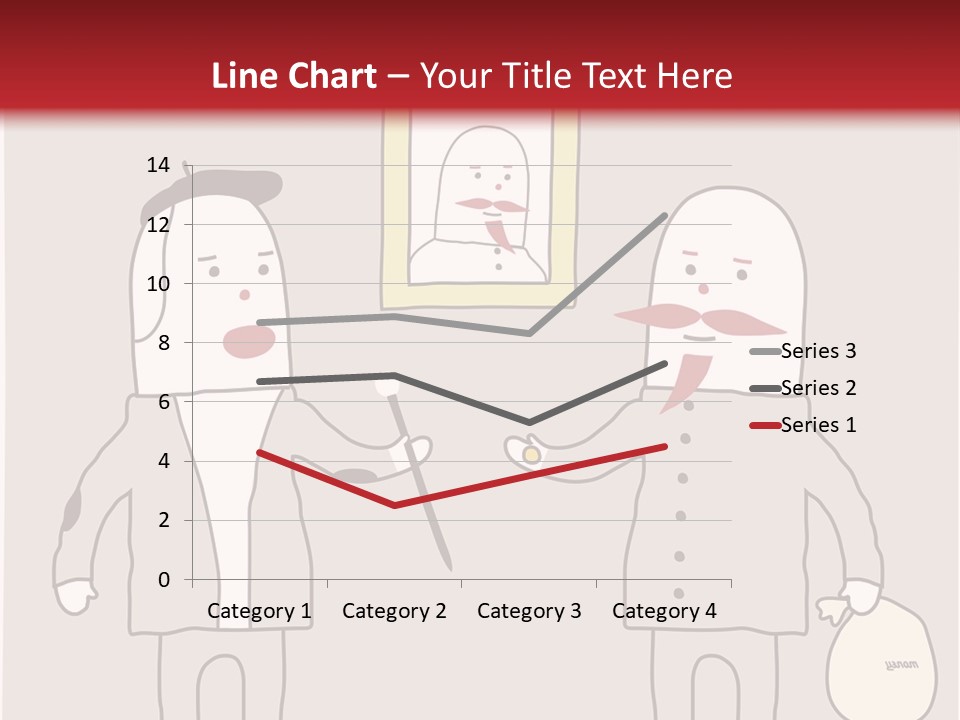 Cartoon Humor Character PowerPoint Template