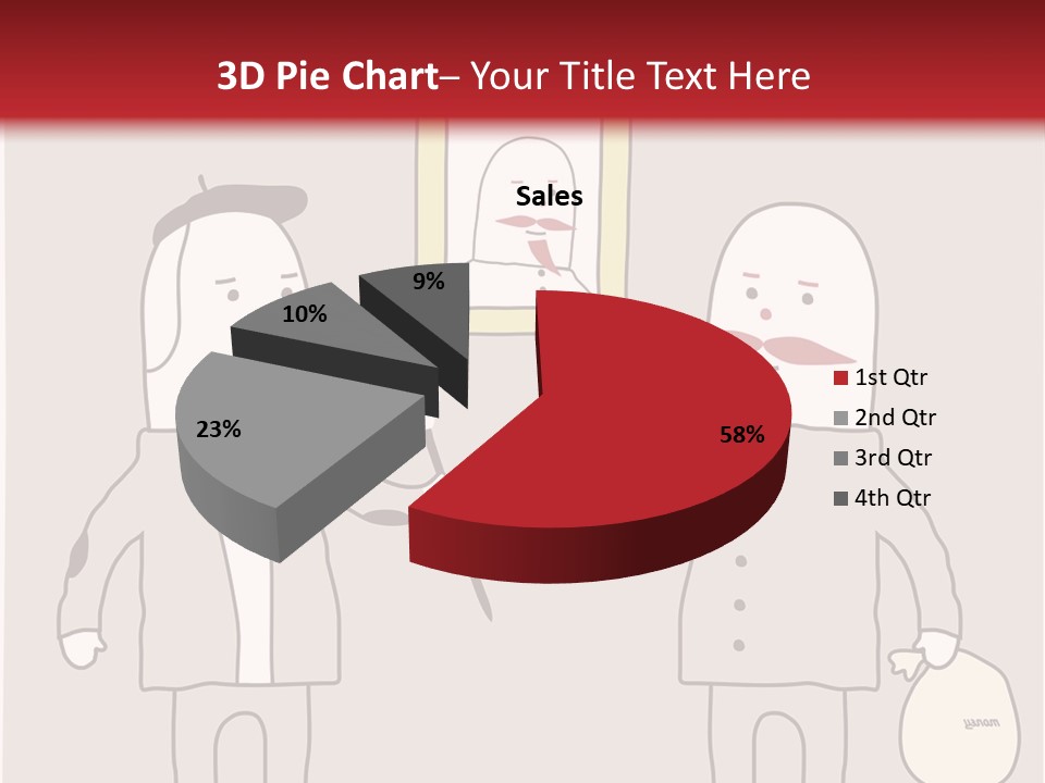 Cartoon Humor Character PowerPoint Template