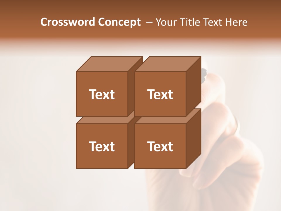 Black Light White PowerPoint Template