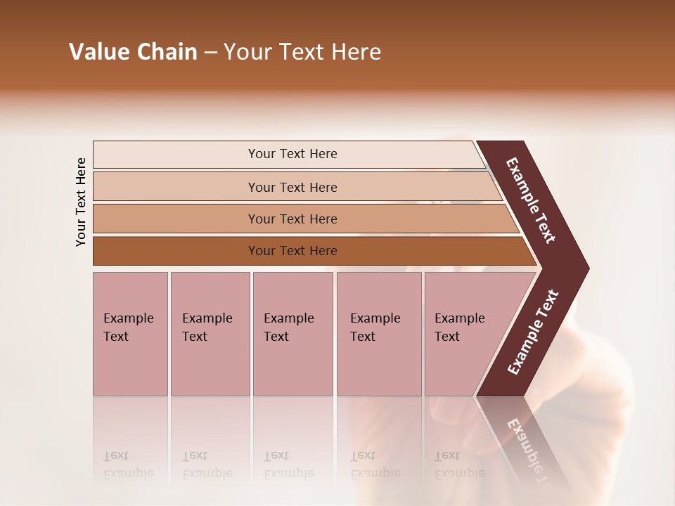 Black Light White PowerPoint Template