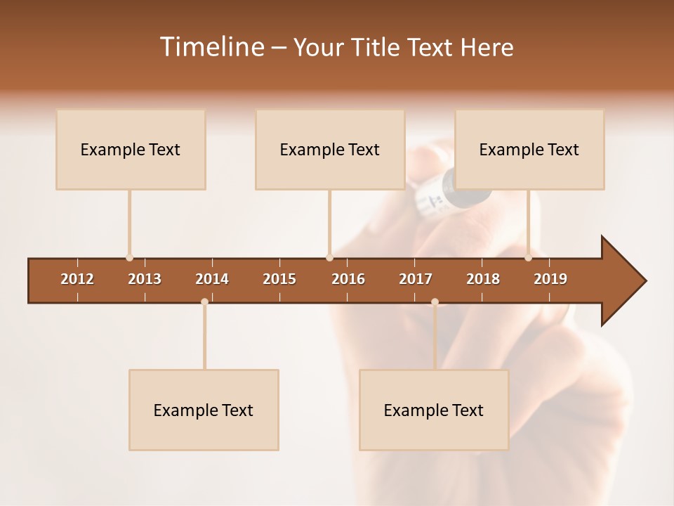 Black Light White PowerPoint Template