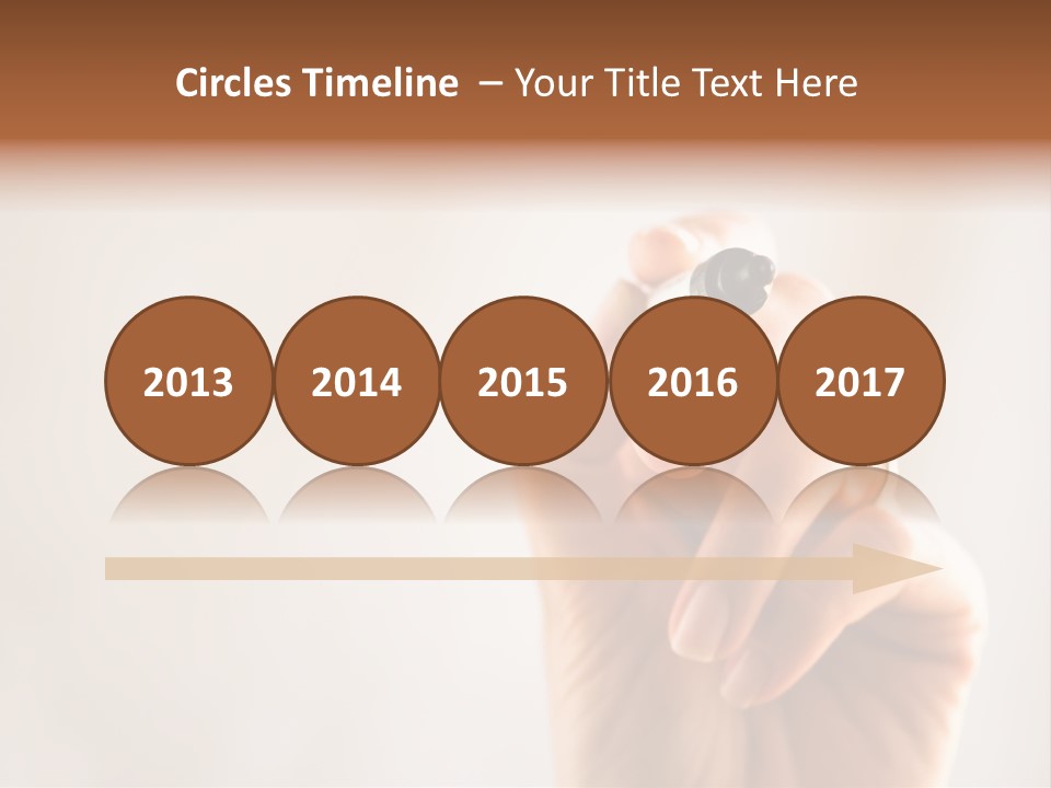 Black Light White PowerPoint Template