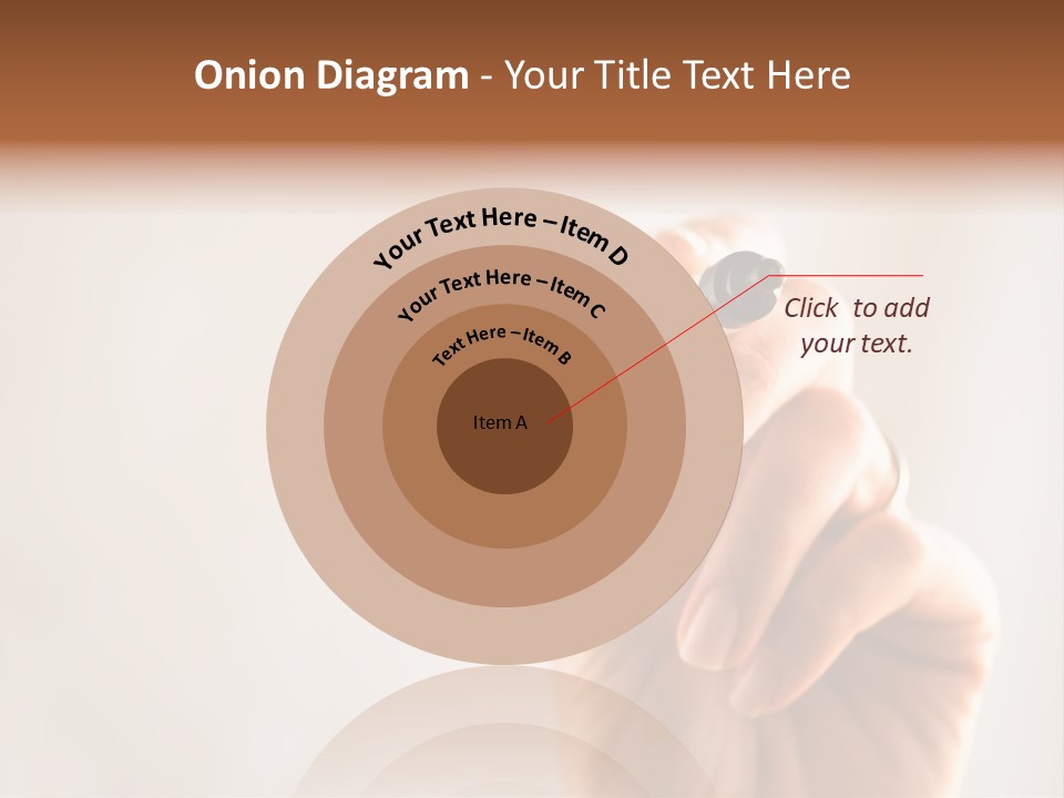 Black Light White PowerPoint Template