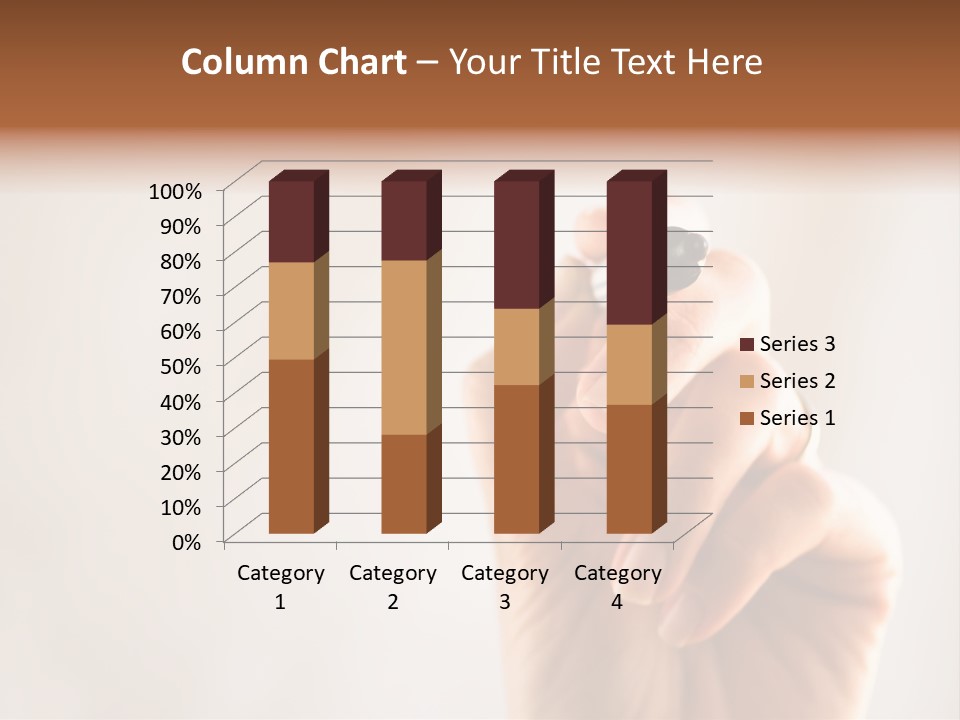 Black Light White PowerPoint Template