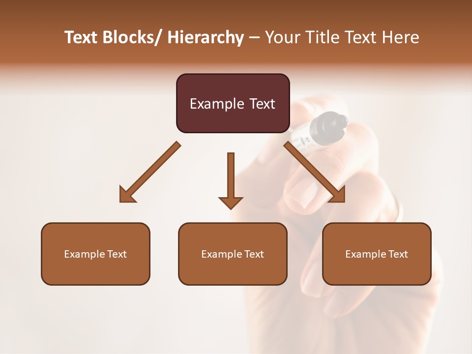 Black Light White PowerPoint Template