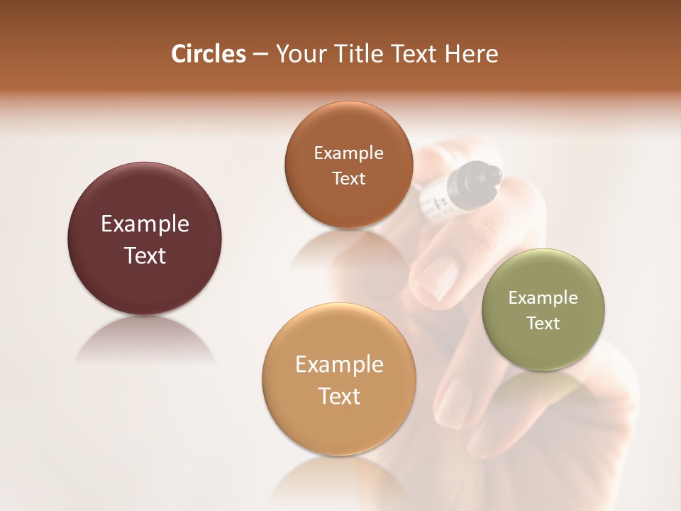 Black Light White PowerPoint Template