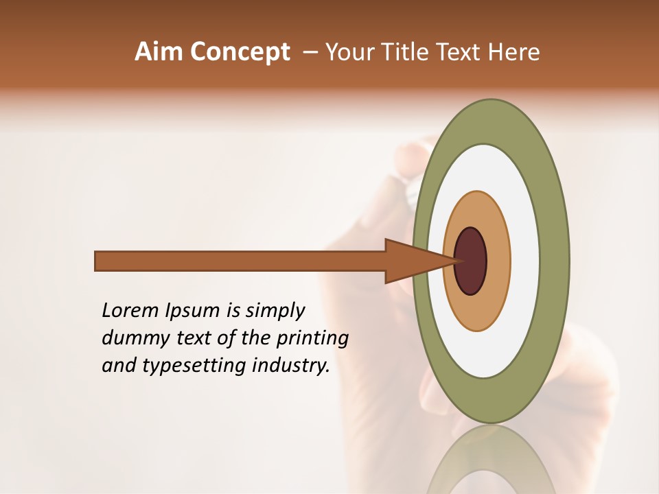 Black Light White PowerPoint Template