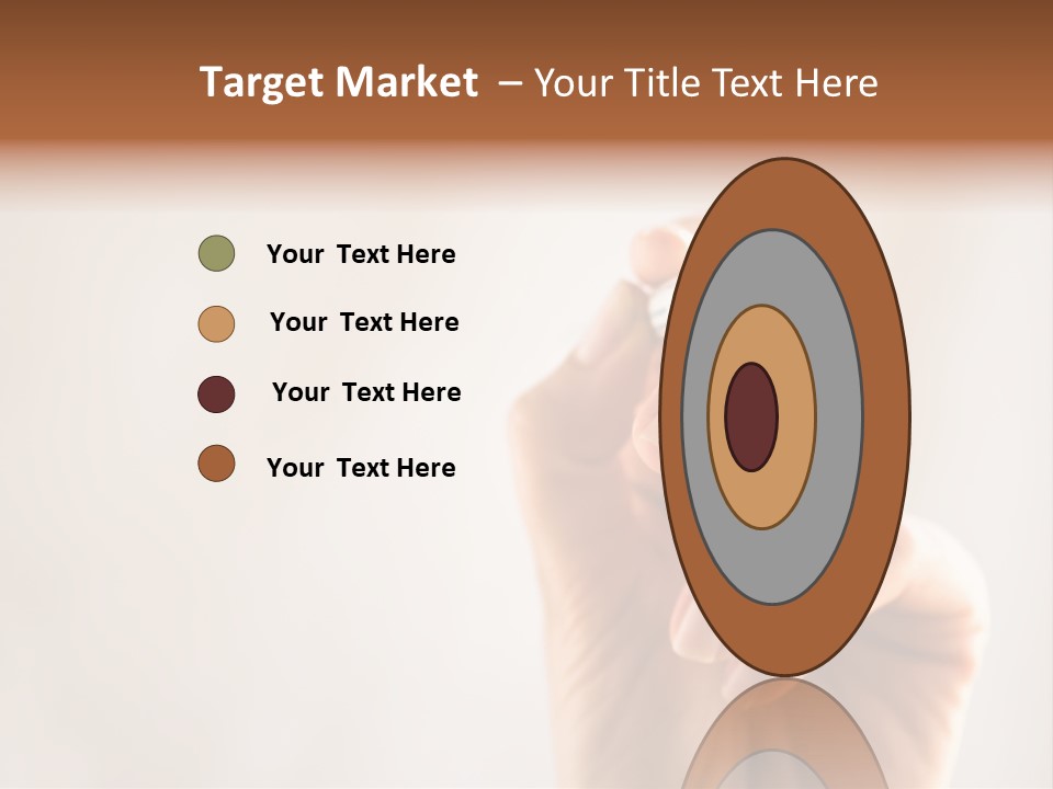 Black Light White PowerPoint Template