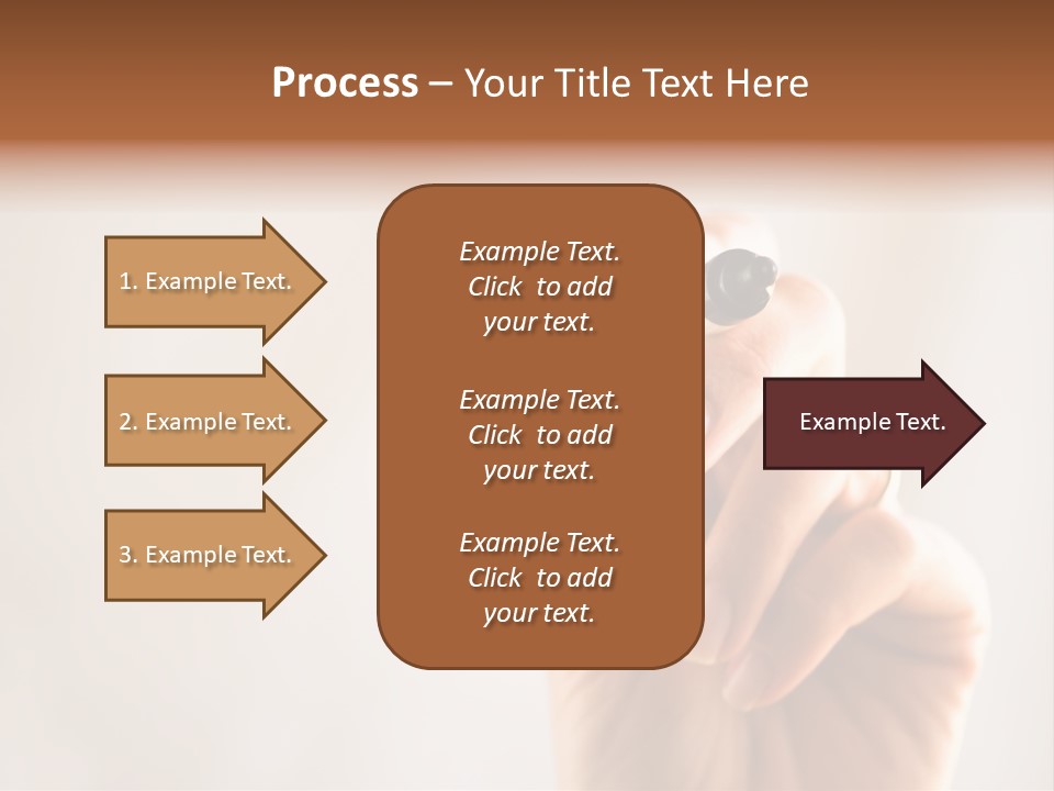Black Light White PowerPoint Template