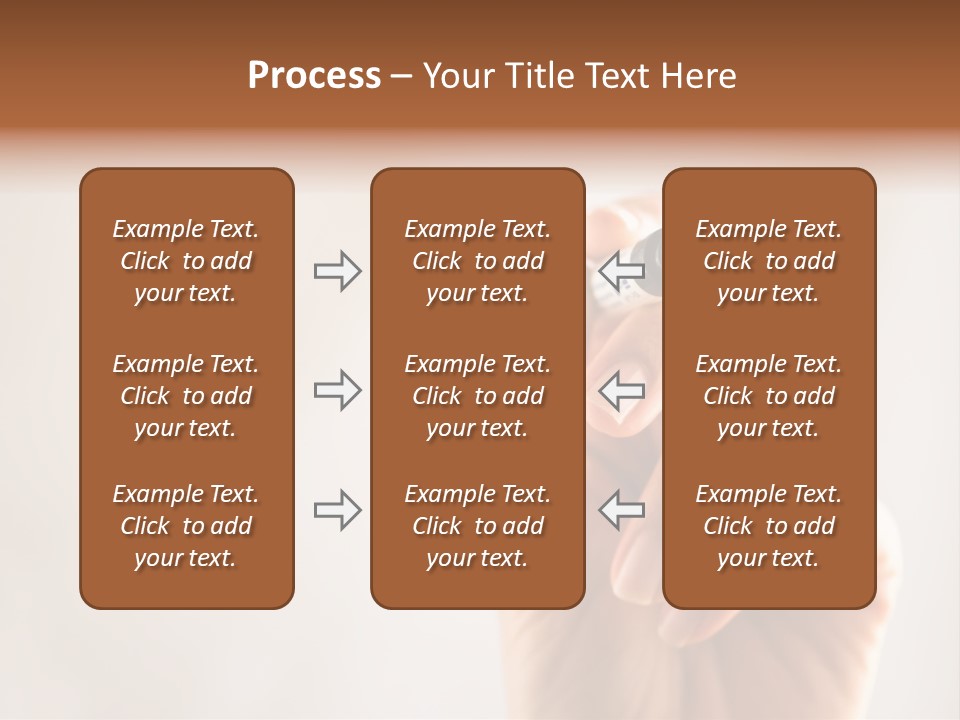 Black Light White PowerPoint Template