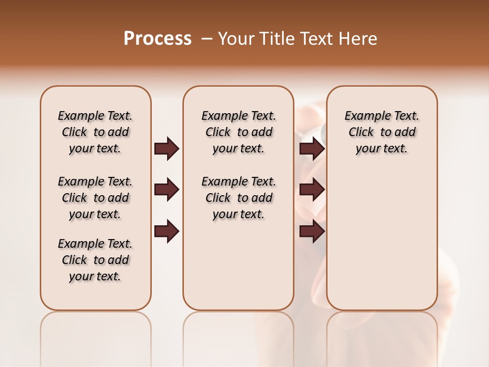 Black Light White PowerPoint Template