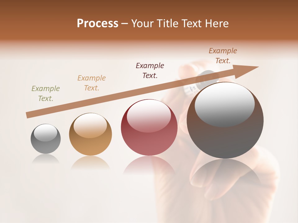 Black Light White PowerPoint Template