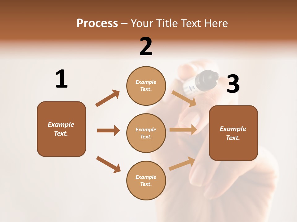 Black Light White PowerPoint Template