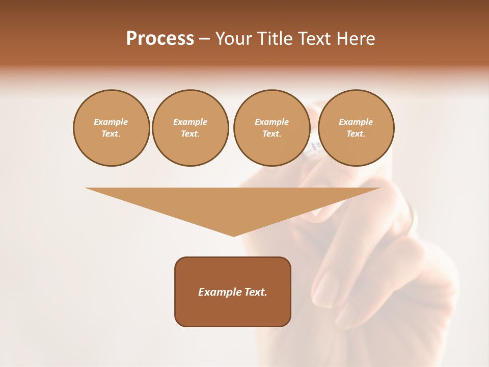 Black Light White PowerPoint Template