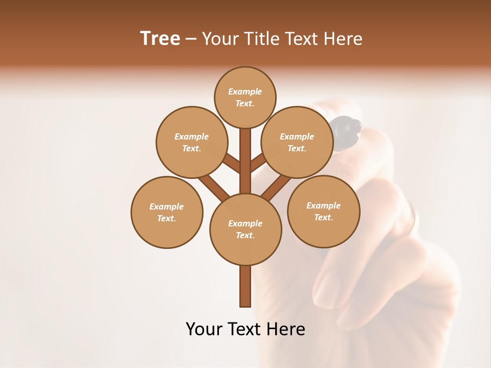 Black Light White PowerPoint Template