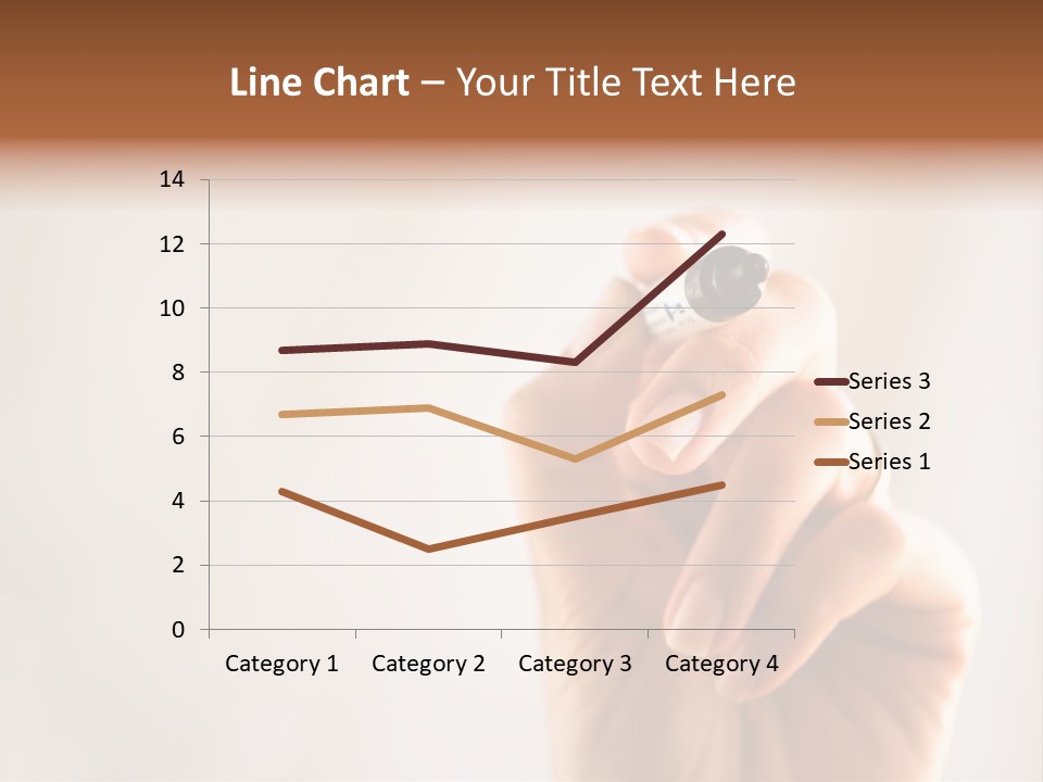 Black Light White PowerPoint Template