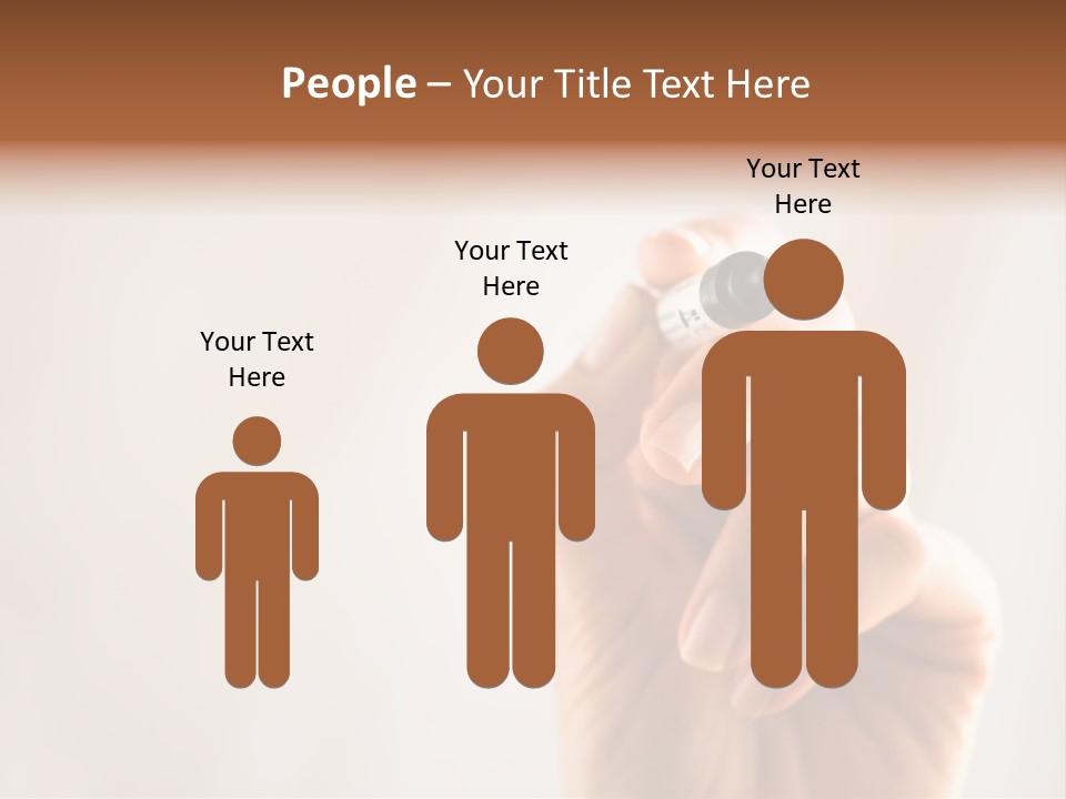 Black Light White PowerPoint Template